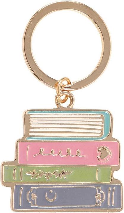Actual product image Something Different Book Worm Keyring