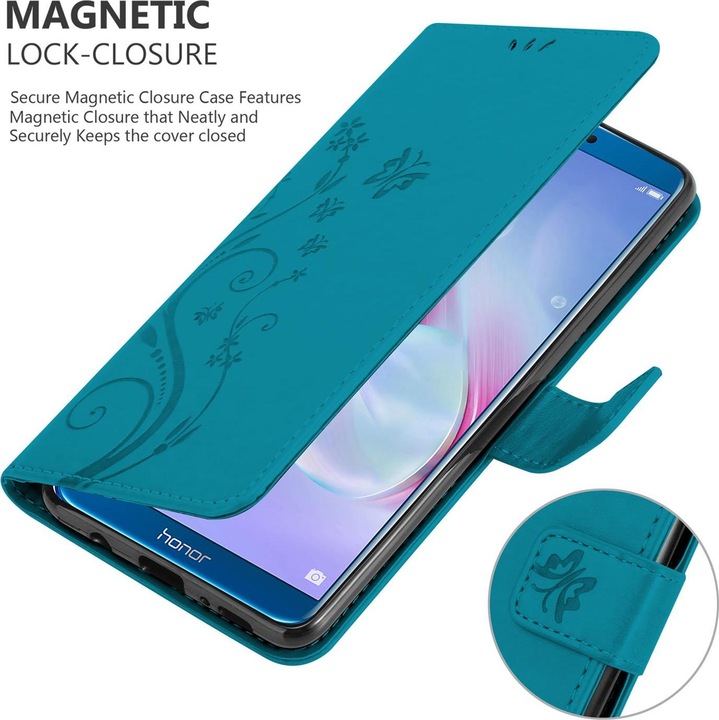 Actual product image Cadorabo Flower Book Cover (Honor 9 Lite)