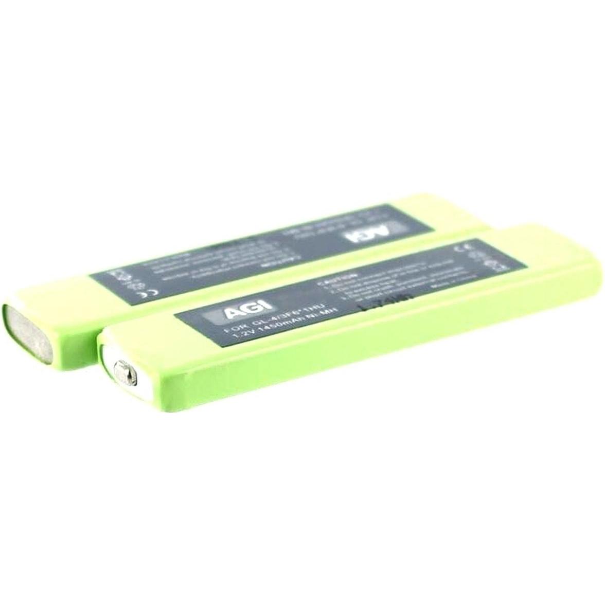 AGI 2 er Blister Akku kompatibel mit Philips AY3365 (Akku), Mobilgerät Ersatzteile, Grün