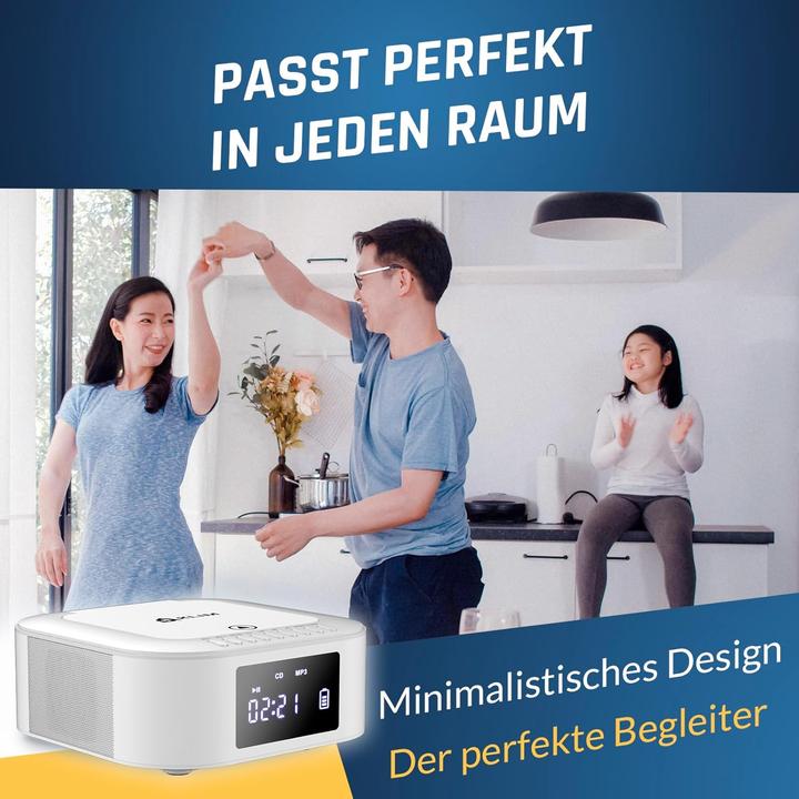 Produktbild Fourze Boombox mit CD-Player und Bluetooth (Bluetooth)