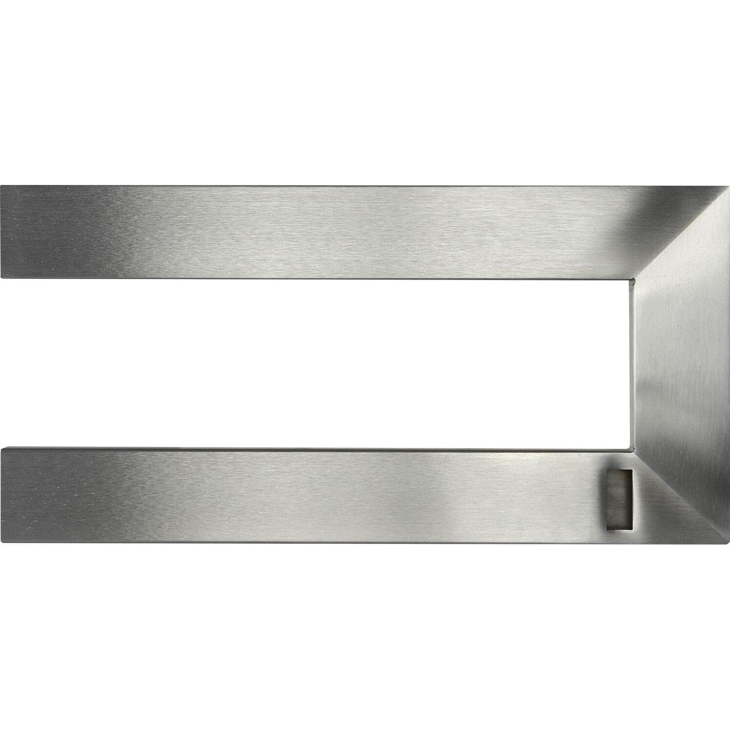 Simausrom, Garderobe + Kleiderhaken, Nano Garderobenbügel rechts, B:300mm, H:150mm Edelstahl gebürstet