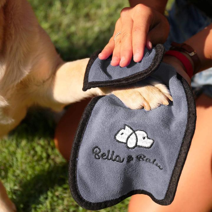 Image du produit Bella & Balu Peignoir de bain pour chiens en microfibre (Manteau pour chien)