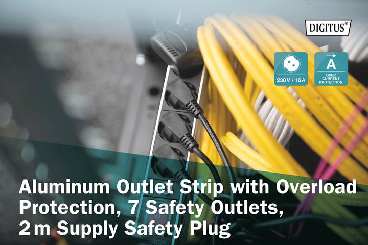 Image du produit Digitus Prises multiples (7x, CEE 7/3)