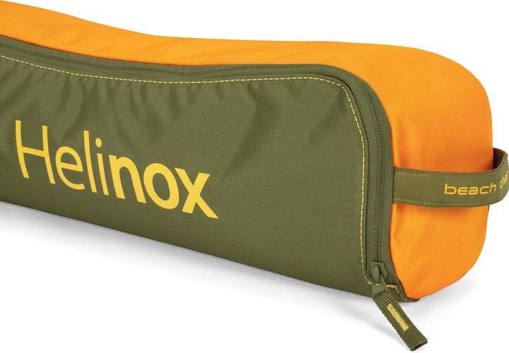 Actual product image Helinox Beach Chair Flame Multi Block