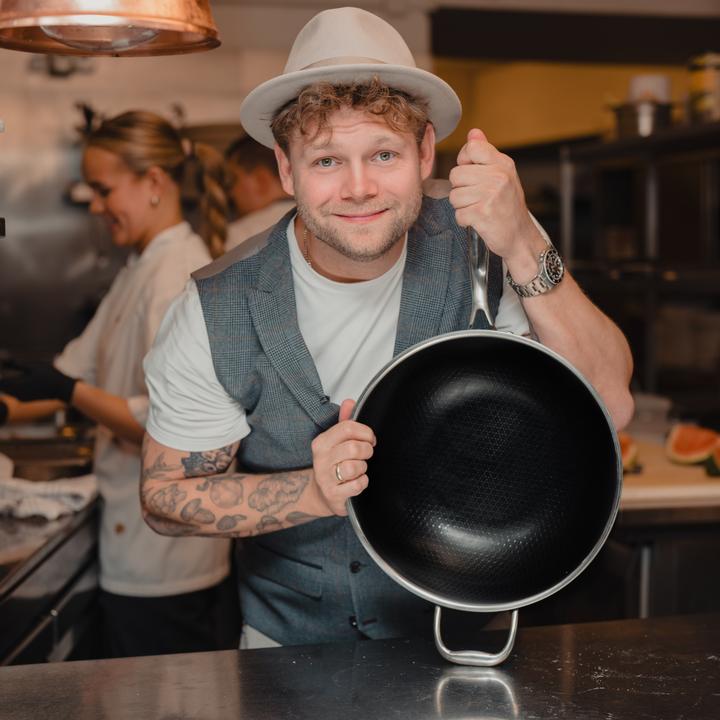 Actual product image Sobczyk - Hybrid Wok - Ø32cm (Aluminium, Stainless steel)