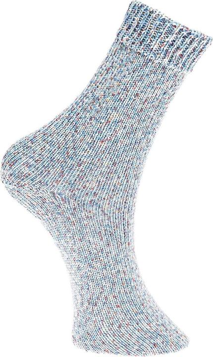 Actual product image Rico Design Wool Bamboo for socks 4-thread, 100 g, Confetti Blue (420 m)