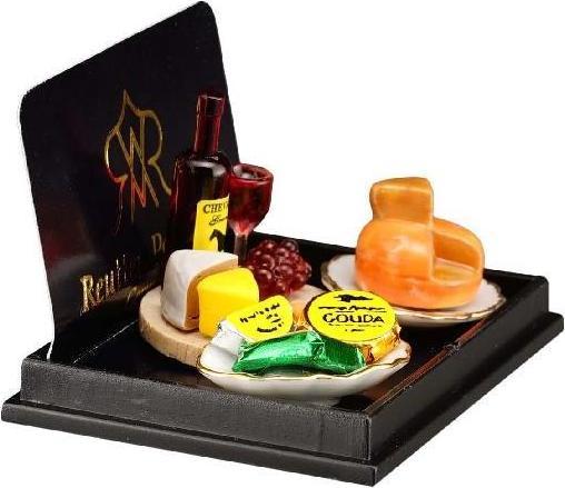 Actual product image Reutter 001.781/5 - Wine and cheese, miniature