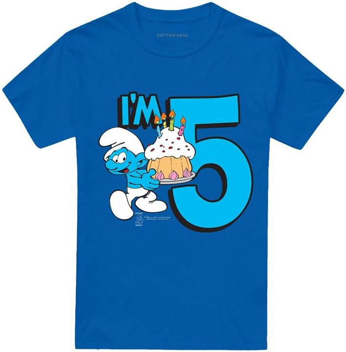 Produktbild The Smurfs I'm 5 TShirt (S)