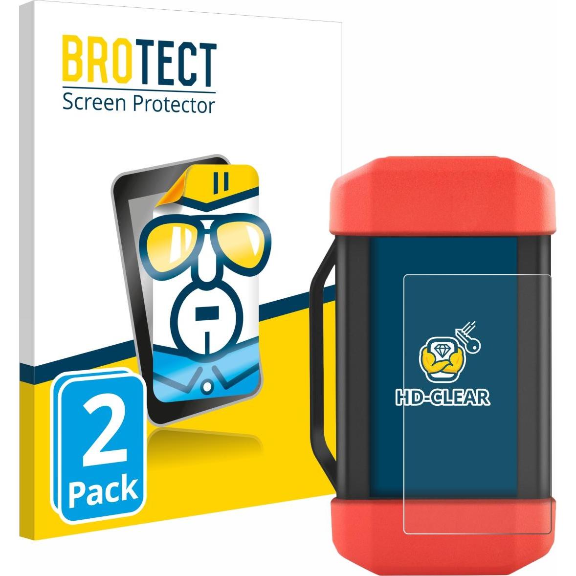 BROTECT Schutzfolie Displayschutz Klar, Smartwatch Schutzfolie, Transparent