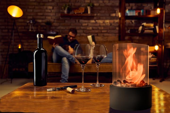 Immagine prodotto TOM Caminetto da tavolo (16 x 16 x 26,5 cm)