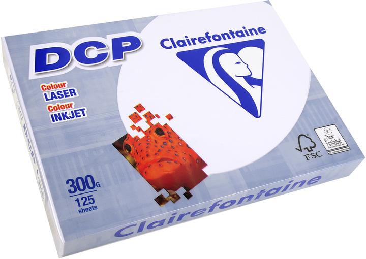 Immagine prodotto Clairefontaine Carta DCP per stampanti laser e laser a colori, extra bianca (300 g/m², 125 x, A4)