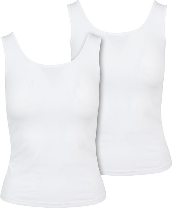 Produktbild Urban Classics Ladies 2-Pack Basic Stretch Top (5XL)