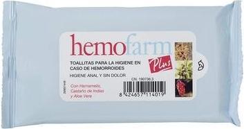 Hemofarm Plus Plus 20 wipes (Intimate washing lotion)