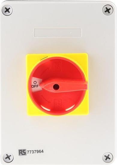 Produktbild RS PRO Large Plastic Boxed Isolator 32A 4 Pole