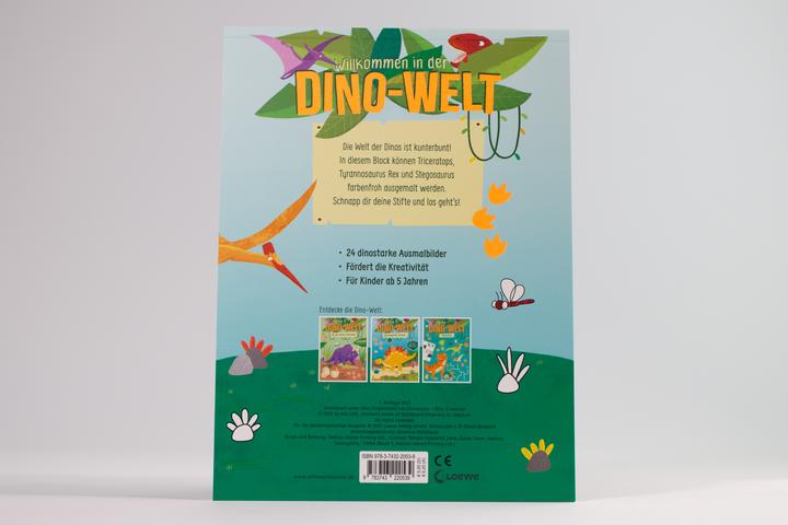 Produktbild Loewe Meine Dino-Welt - Malblock