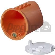 Actual product image F-Tronic HW wall outlet box 45mm w. E134 cover 7350098