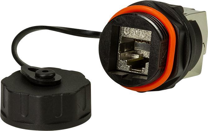 Actual product image Logon Outdoor Waterproof Cat6a (Keystone module)