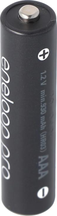 Produktbild AccuCell Akku eneloop pro, AAA Micro, 500 Ladezyklen, geringe Selbstentladung, mit Box (1 Stk., AAA, 950 mAh)