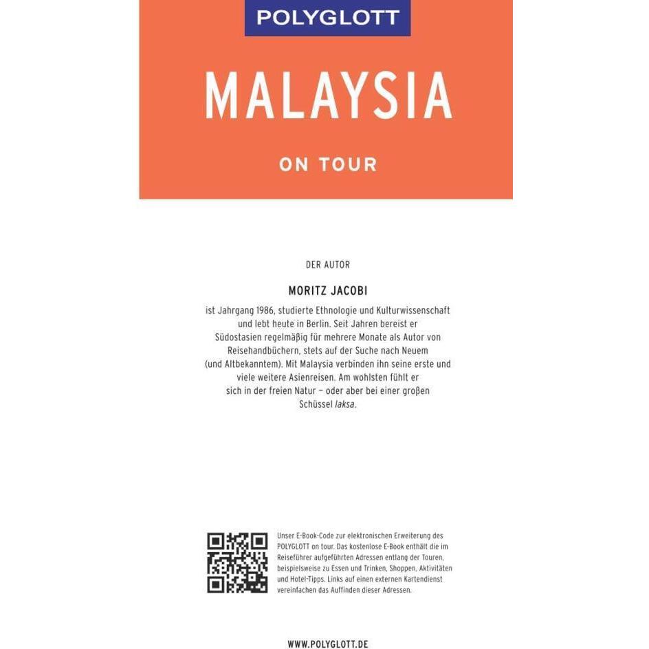 Thumbnail - on tour Reiseführer Malaysia, Ratgeber von Moritz Jacobi