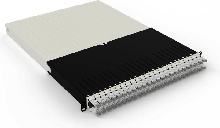 Actual product image PATCHBOX one / 30RU / Cat 6A, STP, 1.8 m, white (STP, CAT6a, 1.80 m)