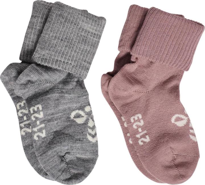 Produktbild hummel hmlMINI WOOL 2-PACK SOCKS (24 - 27)
