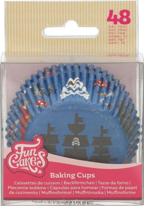 Actual product image FunCakes Muffin Baking Tin Pirate 48 Pieces (5 cm)