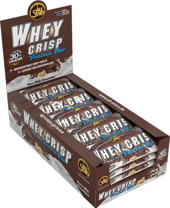 Produktbild All Stars Whey Crisp Protein Bar (Pure Chocolate, 1 Stk., 50 g)