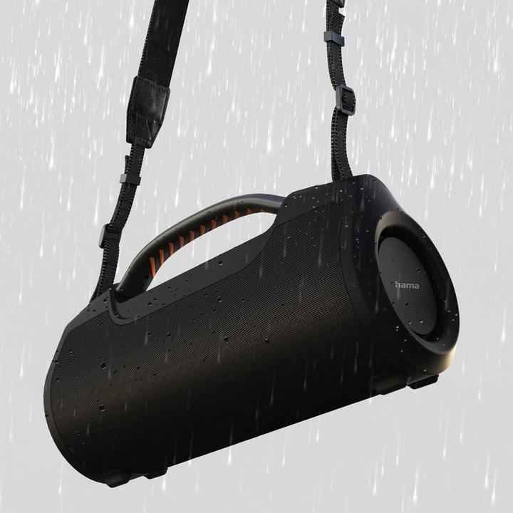 Actual product image Hama Bluetooth speakers 00188236 Soundbarrel 2.0 Black (12 h)