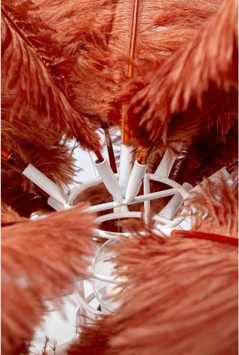 Image du produit Kare Design Lampe de table Feather Palm Rusty Red 60cm (E27)