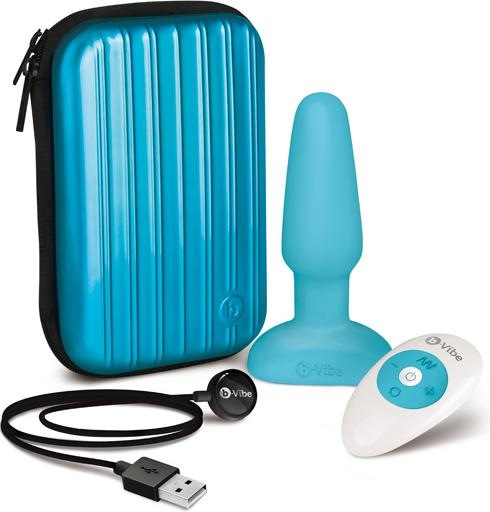Actual product image Shots Rimming Remote Control Plug Teal