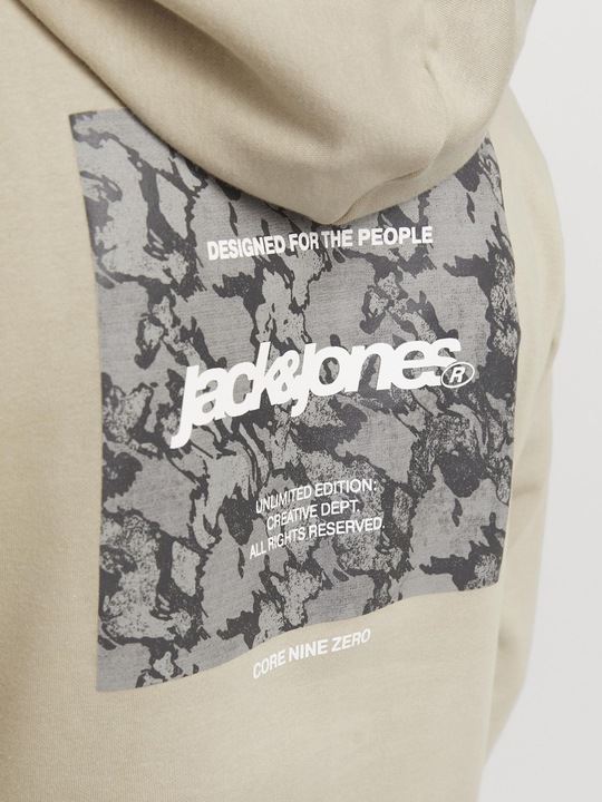 Produktbild Jack & Jones Rückenprint Kapuzenpullover Kapuzenpullover (S)