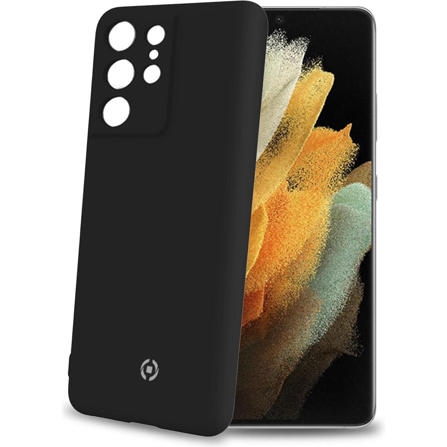 Celly Cromo (Samsung Galaxy S21), Smartphone Hülle, Schwarz