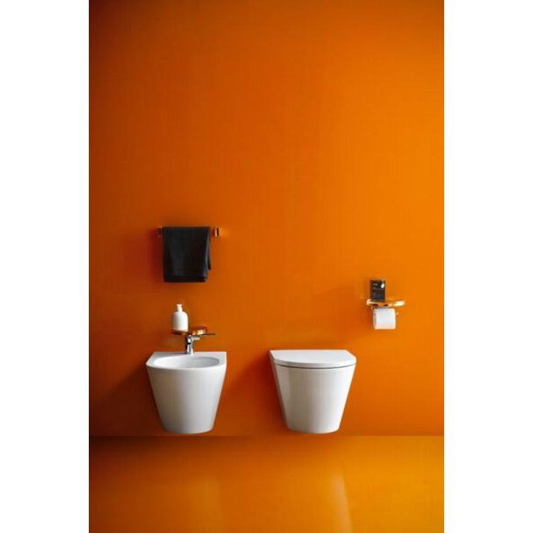 Thumbnail - Laufen, Toilette + Bidet, Wandbidet KARTELL 1 Hahnloch-Ausführung weiss