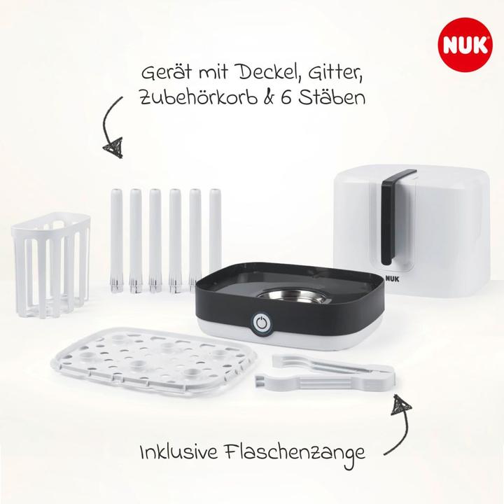 Produktbild NUK Sterilisatoren & Vaporisatoren Premium Starter-Set 11-tlg. - Dampfsterilisator