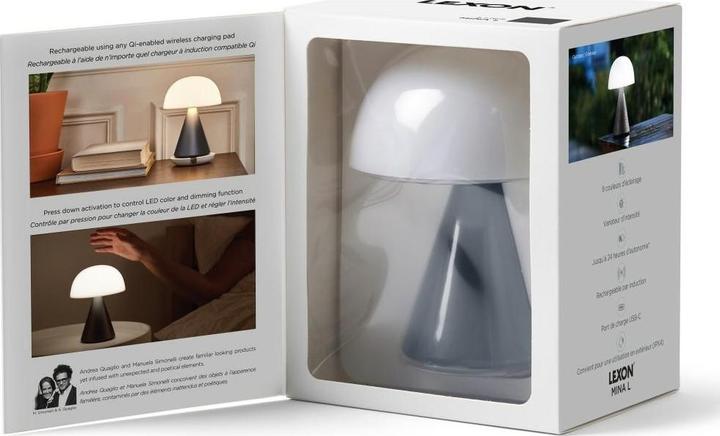 Productafbeelding Lexon LED-lamp MINA Dark