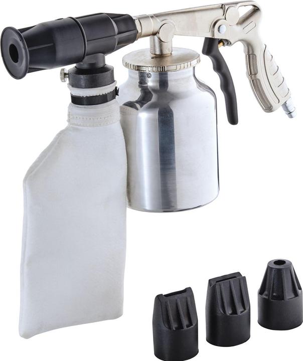 Schneider Druckluft Sandstrahlpistole SSP-Strahlfix Staubfrei