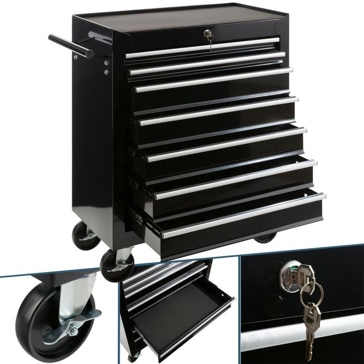Arebos Chariot à outils (1 x)