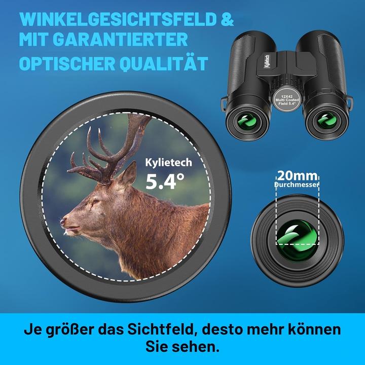 Produktbild Kylietech Fernglas (12x, 42 mm)