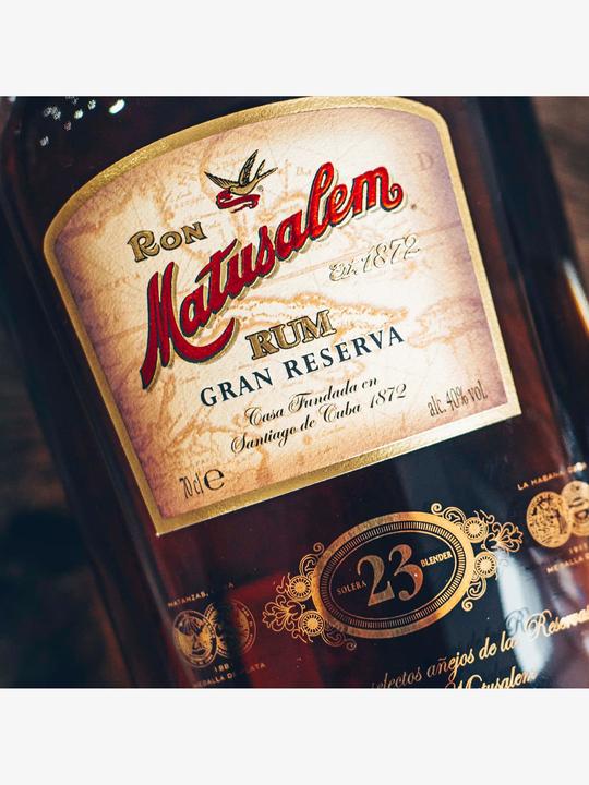 Actual product image Ron Matusalem Gran Reserva Solera 23 Años (1 x 70 cl)