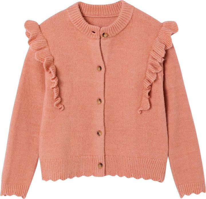 Produktbild Vertbaudet Strickjacke Mädchen mit Volants (140)