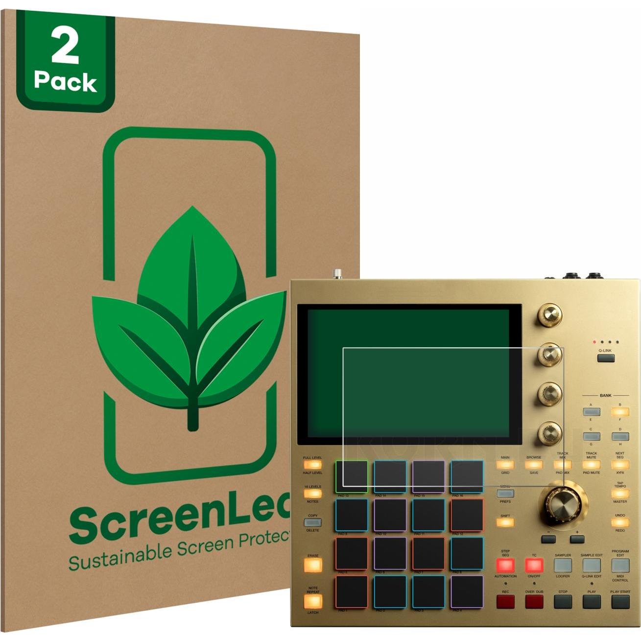 ScreenLeaf Schutzfolie nachhaltiger Displayschutz Displayschutzfolie Folie Klar Transparent, MP3 + Media-Player Zubehör