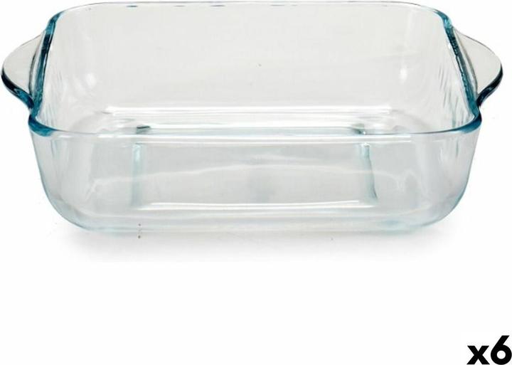 Actual product image Pasabahce Ofenpfanne Borcam 1,9 L 22 x 6 x 25,5 cm Mit Griffen (6 Stück)