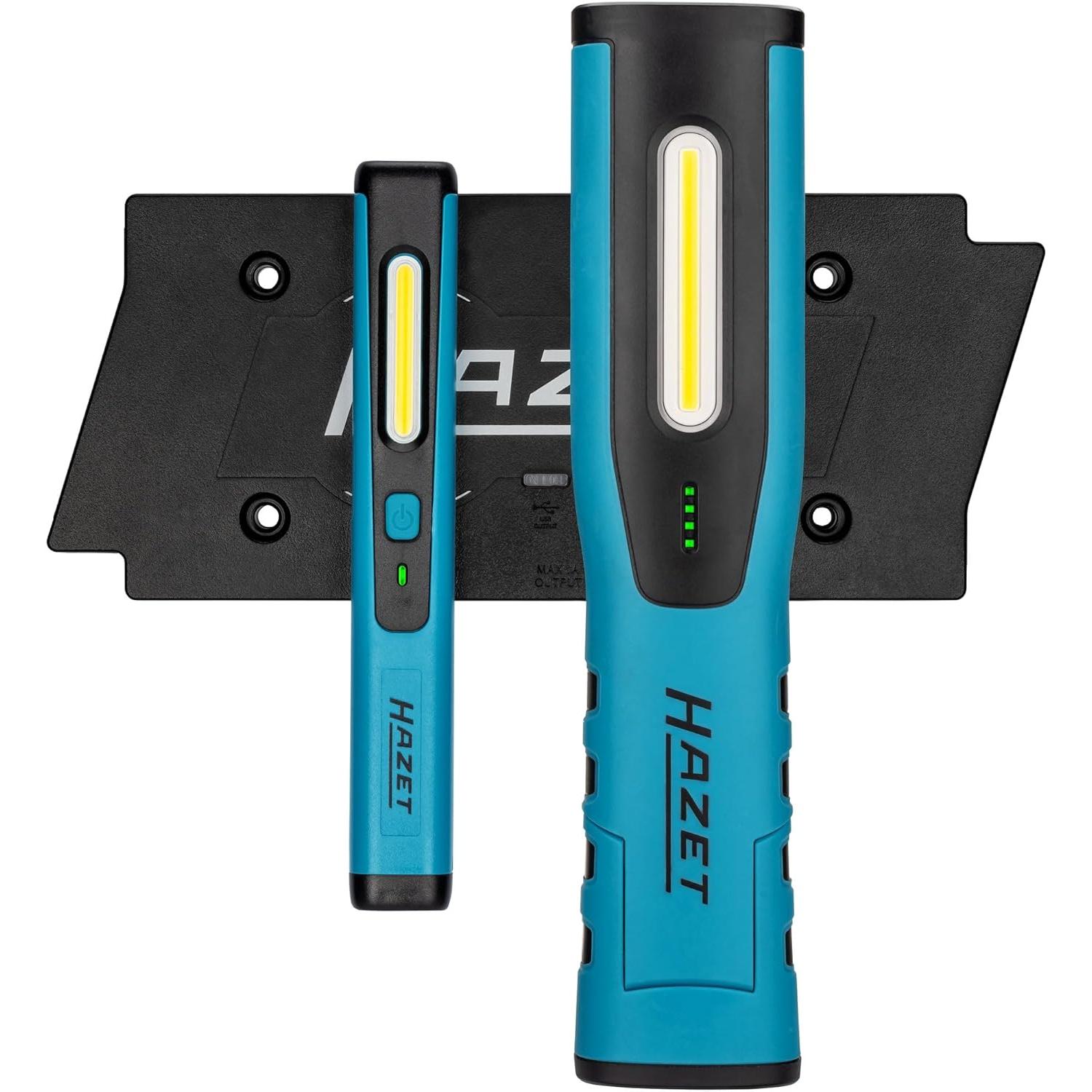 HAZET, Illuminazione officina, Set di lampade LED con ricarica wireless 1979W2/3 (600 lm)