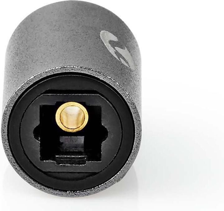 Produktbild Nedis Optischer Audioadapter TosLink-Buchse - TosLink-Buchse Aluminium Grau Anthrazit