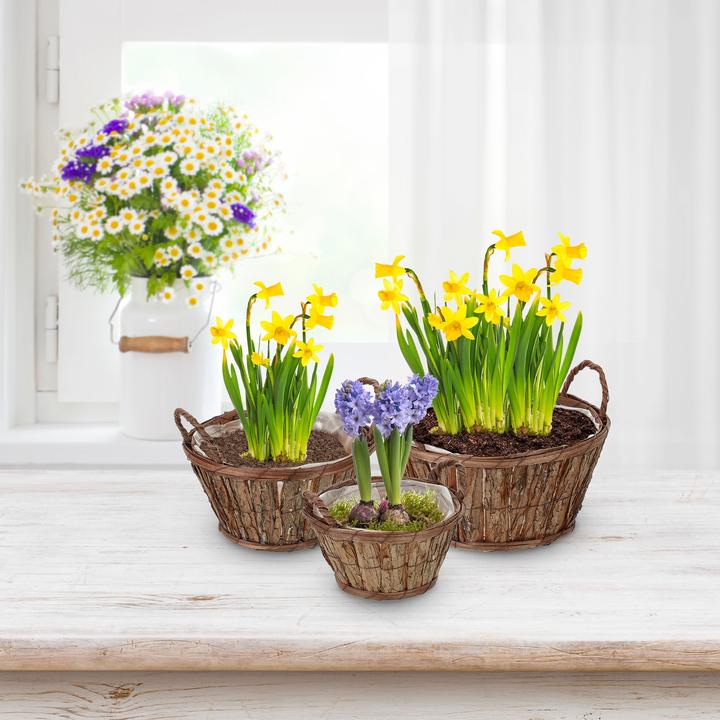 Productafbeelding Relaxdays 3-delige bloempotten set (29 cm)