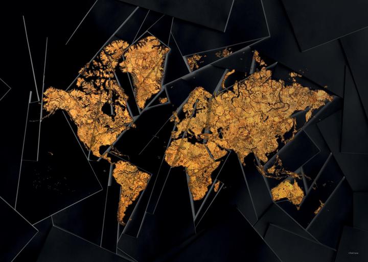 Actual product image ChiCura Maps Our World 1 (42 x 29.5 cm)