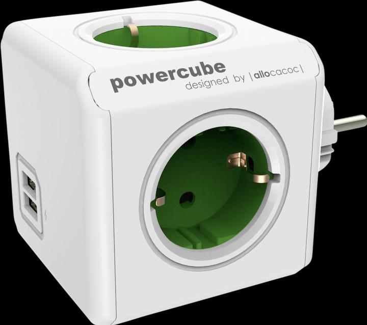 Produktbild Allocacoc PowerCube Original USB Type F für Extended Cubes (4 x, CEE 7/4)