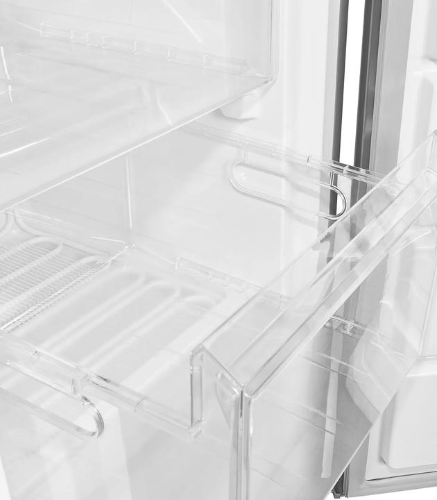 Actual product image Exquisit GS230-H-040E inoxlook, freezer (freestanding) (Stand-alone, 168 l)