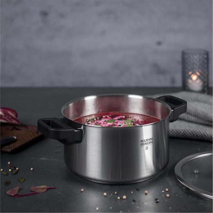 Immagine prodotto Kuhn Rikon Casseruola Locarno 3.0 L (20 cm, Pentola, Acciaio inossidabile)