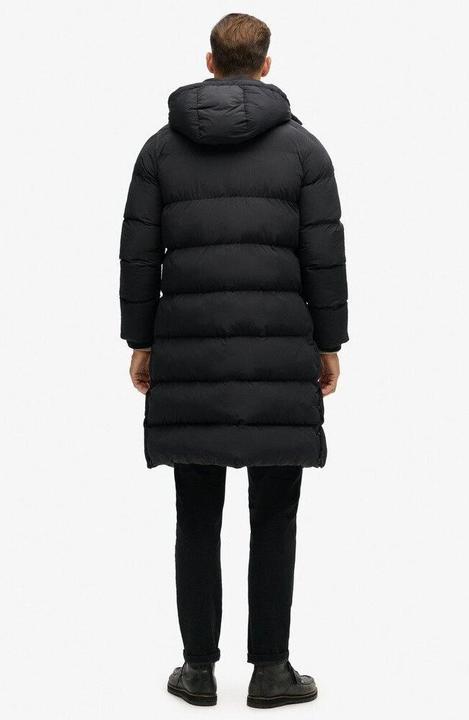Actual product image Superdry Long hooded down jacket (M)